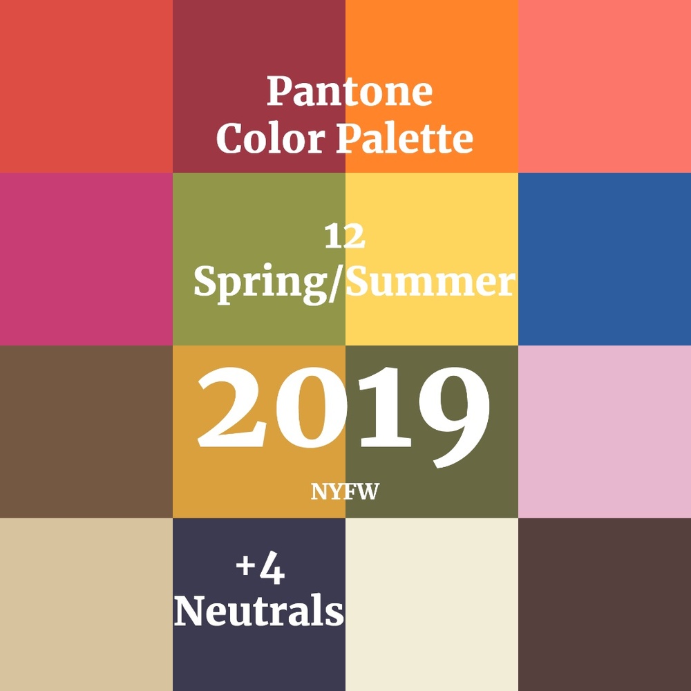 Colors of 2019
